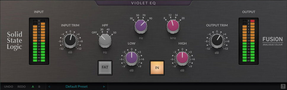 SSL Fusion Violet EQ Plug-in - User Guide – SSL Support