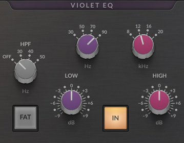 SSL Fusion Violet EQ Plug-in - User Guide – SSL Support